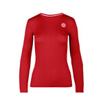 V&ecirc;tements BIDI BADU BIDI BADU Mina Tech Roundneck Haut manches longues Filles - rouge fonc&eacute;, 