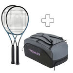 Lot De Raquettes HEAD 2x Gravity Tour 2025 plus Schlägertasche