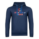 Vêtements BIDI BADU BIDI BADU Tajeu Lifestyle Sweat À Capuche Hommes-Bleu Foncé