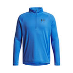V&ecirc;tements Under Armour Under Armour Tech 2.0 1/2 Zip Haut Manches Longues Gar&ccedil;ons-Bleu