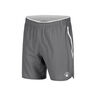 Drop 7in Shorts Hommes - gris, blanc