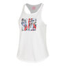 New York 2024 Chill D&eacute;bardeur Tank Top Femmes-Blanc