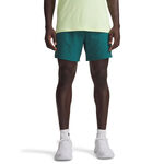 V&ecirc;tements Under Armour Under Armour Vansih Woven 6in Shorts Hommes-vert, noir mat