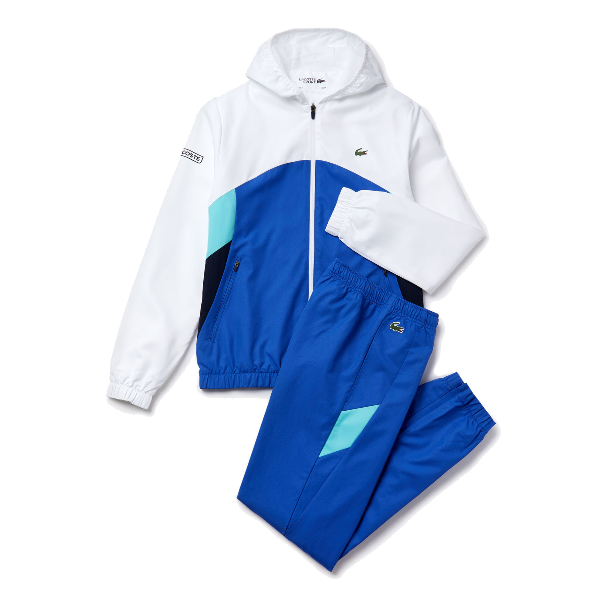 Lacoste Surv tement Hommes Blanc Bleu online kopen Lacoste Surv tement Hommes Blanc Bleu online kopen