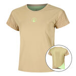 Vêtements Quiet Please Quiet Please Wild Cross T-shirt Femmes-Beige,Vert Fluo