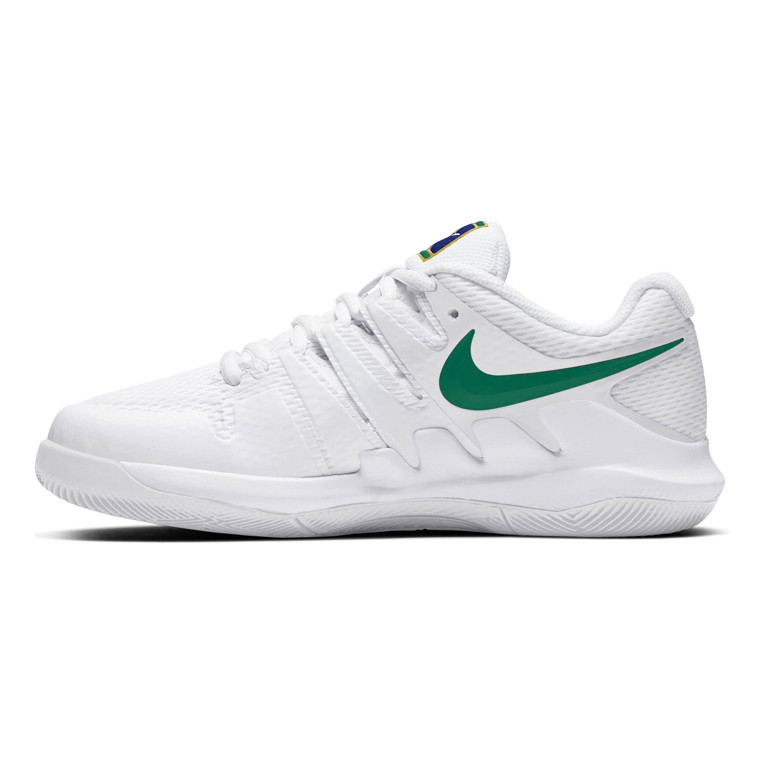 Buy Nike Vapor X Chaussure Tout Terrain Enfants Blanc Vert online Tennis Point BE