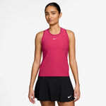 V&ecirc;tements de tennis Nike Nike Dri-FIT Victory D&eacute;bardeur tank top Femmes - berry, blanc
