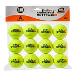 Balles de tennis Balls Unlimited Balls Unlimited Stage 2 Tournament Sac De 12