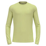 V&ecirc;tements Odlo Odlo X-Alp PW 115 Haut Manches Longues Hommes-Jaune Lemon