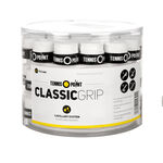 Surgrips Tennis-Point Tennis-Point  Classic Grip Pack de 60 - blanc