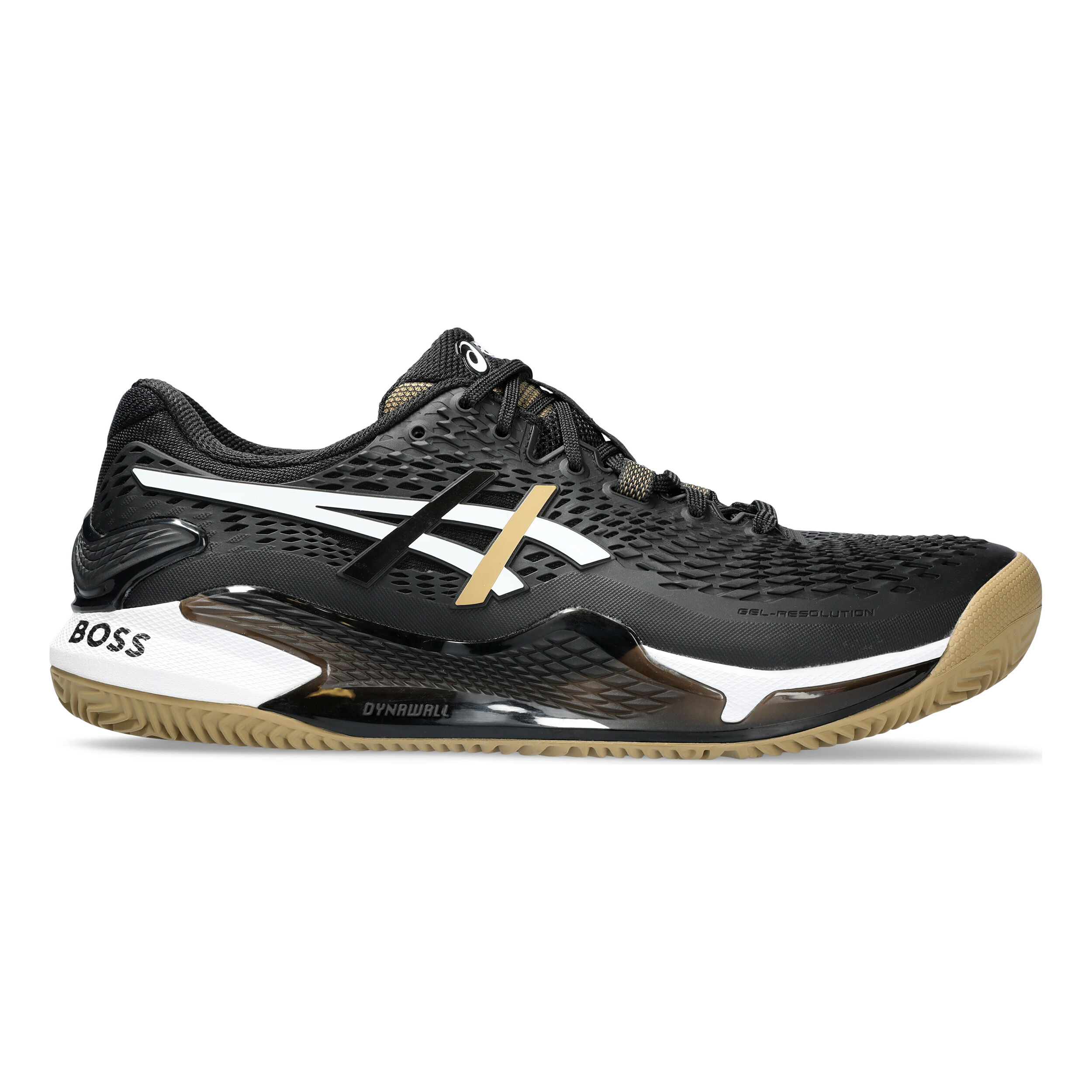 Buy ASICS Gel Resolution 9 Boss Chaussure Terre Battue Hommes Noir