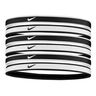Swoosh Sport Tipped Bandeau Pack De 6-Blanc,Noir