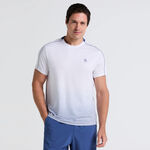 V&ecirc;tements Original Penguin Original Penguin Performance Net Block T-shirt Hommes-Blanc