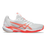 Chaussures de tennis ASICS ASICS Solution Speed FF 3 Chaussure terre battue Femmes - blanc, corail