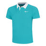 Court Dri-Fit Advantage Slam Polo Hommes-Turquoise,Blanc