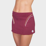 Vêtements BB by Belen Berbel BB by Belen Berbel Gaia Jupe Femmes - rouge foncé, 