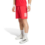 V&ecirc;tements de tennis adidas adidas Club 3Stripes 7inch Short Shorts Hommes - rouge, blanc