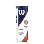 Balles de tennis Wilson Wilson Roland Garros Official Tube De 3