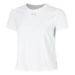V&ecirc;tements Under Armour Under Armour Velociti Pro  Maillot de course Femmes-blanc, argent
