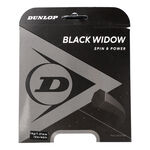 Dunlop Dunlop Black Widow Cordage En Garniture 12m-Noir