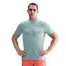 Stride Maillot de course Hommes - turquoise, argent