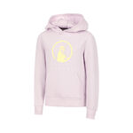 Vêtements Quiet Please Quiet Please Mind Baseline Logo Sweat À Capuche Filles-Lilas,Jaune