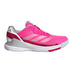 Chaussures de padel adidas adidas Crazyquick LS Chaussures Padel Femmes-Pink,Argent