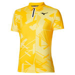 Vêtements Mizuno Mizuno Daybreakers Shadow Polo Hommes-Jaune