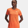 Tech Twist T-shirt Femmes - orange, blanc