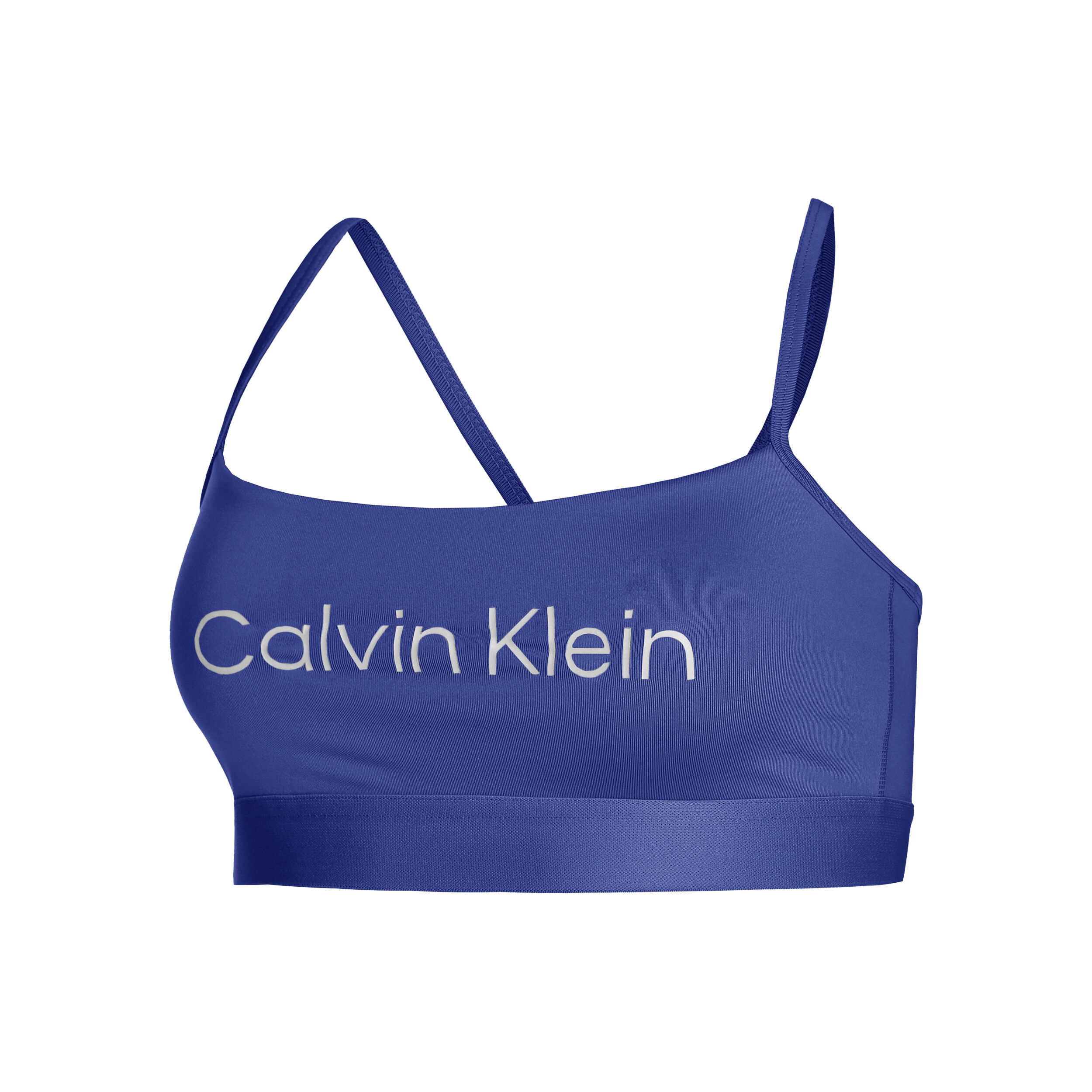 Buy Calvin Klein Low Support Soutien gorge Sport Femmes Bleu