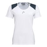 Vêtements HEAD HEAD 22 Tech T-shirt Femmes - blanc, bleu foncé