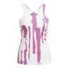 New York Y Débardeur Tank Top Femmes-Blanc,Violet