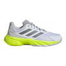 CourtJam Control 3 Chaussure Terre Battue Femmes-Blanc,Jaune Lemon
