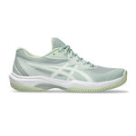 Chaussures de tennis ASICS ASICS Game FF Chaussure Terre Battue Femmes-Bleu Gris, Blanc