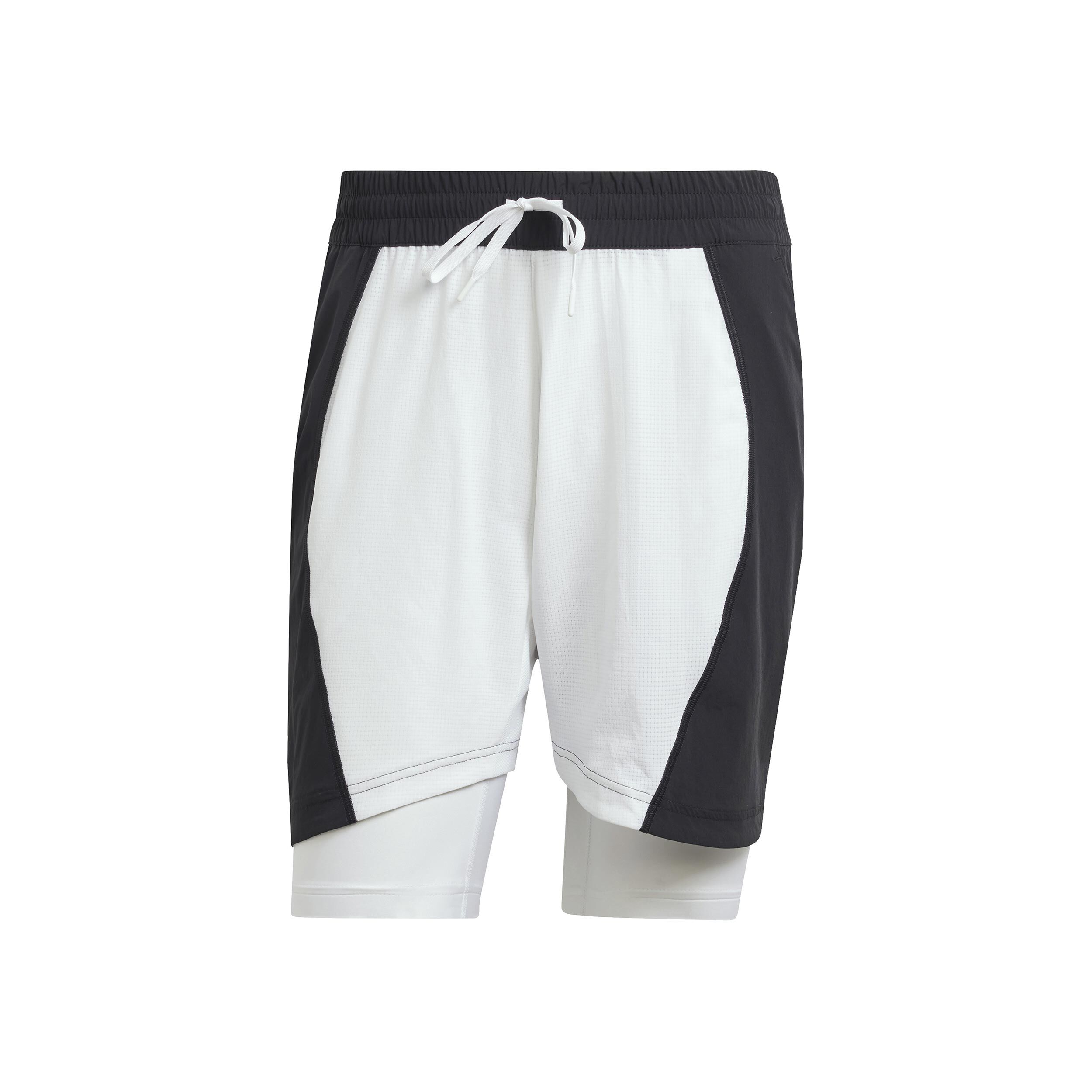 Short blanc adidas homme store