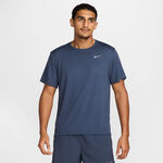 V&ecirc;tements Nike Nike Miler Tee Maillot de course Hommes-bleu petrol