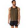 Core Camiseta De Running Hombres - Marr&oacute;n