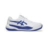 Gel-Resolution X Chaussures Toutes Surfaces Enfants-Blanc,Bleu Fonc&eacute;