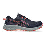 Chaussures de running ASICS ASICS Gel-Venture 10 Chaussure trail Femmes-bleu foncé, corail