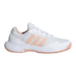 Chaussures de tennis adidas adidas GameCourt 2 Chaussures toutes surfaces Femmes-blanc, abricot