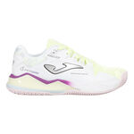 Chaussures de padel Joma Joma Spin Chaussures padel Femmes - blanc, jaune lemon