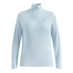 V&ecirc;tements Odlo Odlo Essential 1/2 Zip Maillot de course Femmes-bleu clair