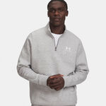 V&ecirc;tements Under Armour Under Armour Icon Fleece 1/4 Zip Haut manches longues Hommes-gris, blanc