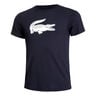 Core T-shirt Hommes - bleu fonc&eacute;, blanc