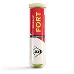 Balles de tennis Dunlop Dunlop Fort Tournament Tube De 4