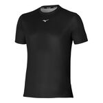 Vêtements Mizuno Mizuno Core Graphic Maillot De Course Hommes-Noir
