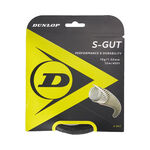 Dunlop Dunlop S-Gut Cordage En Garniture 12m-Noir