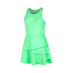 V&ecirc;tements de tennis Quiet Please Quiet Please Flounce Robe Filles - vert, blanc