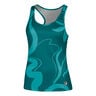 Mila D&eacute;bardeur Tank Top Femmes-Vert,Turquoise