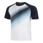 V&ecirc;tements de tennis HEAD HEAD Topspin T-shirt Hommes-bleu fonc&eacute;, blanc